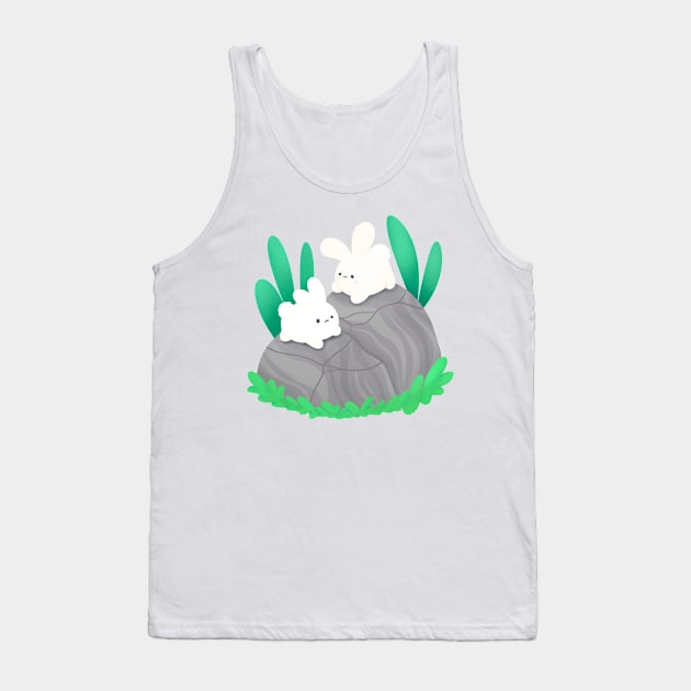 Mini bunnies chilling Tank Top by IcyBubblegum